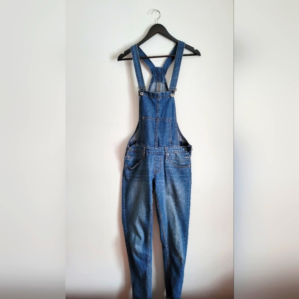 Denim overall Jean Jumpsuit